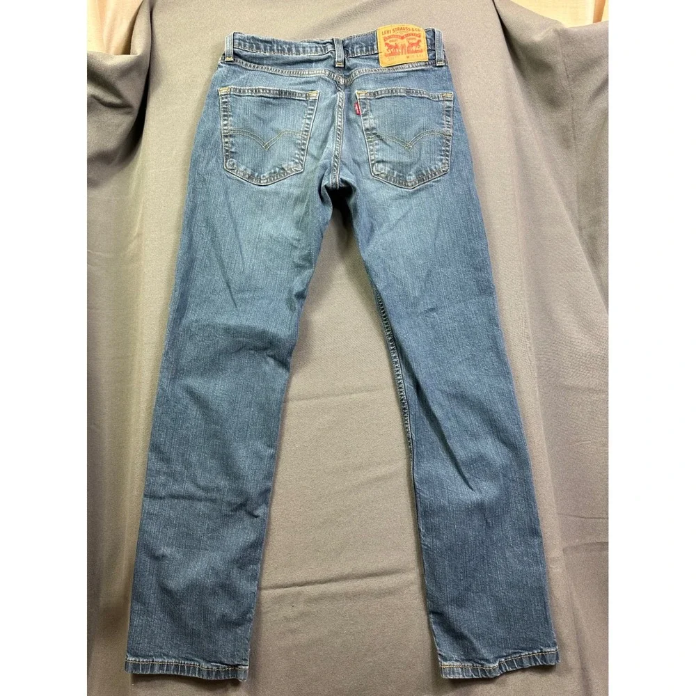 Levis 514 Straight Fit Jeans Men's W30 L32‎ Medium Wash Blue Denim Pants